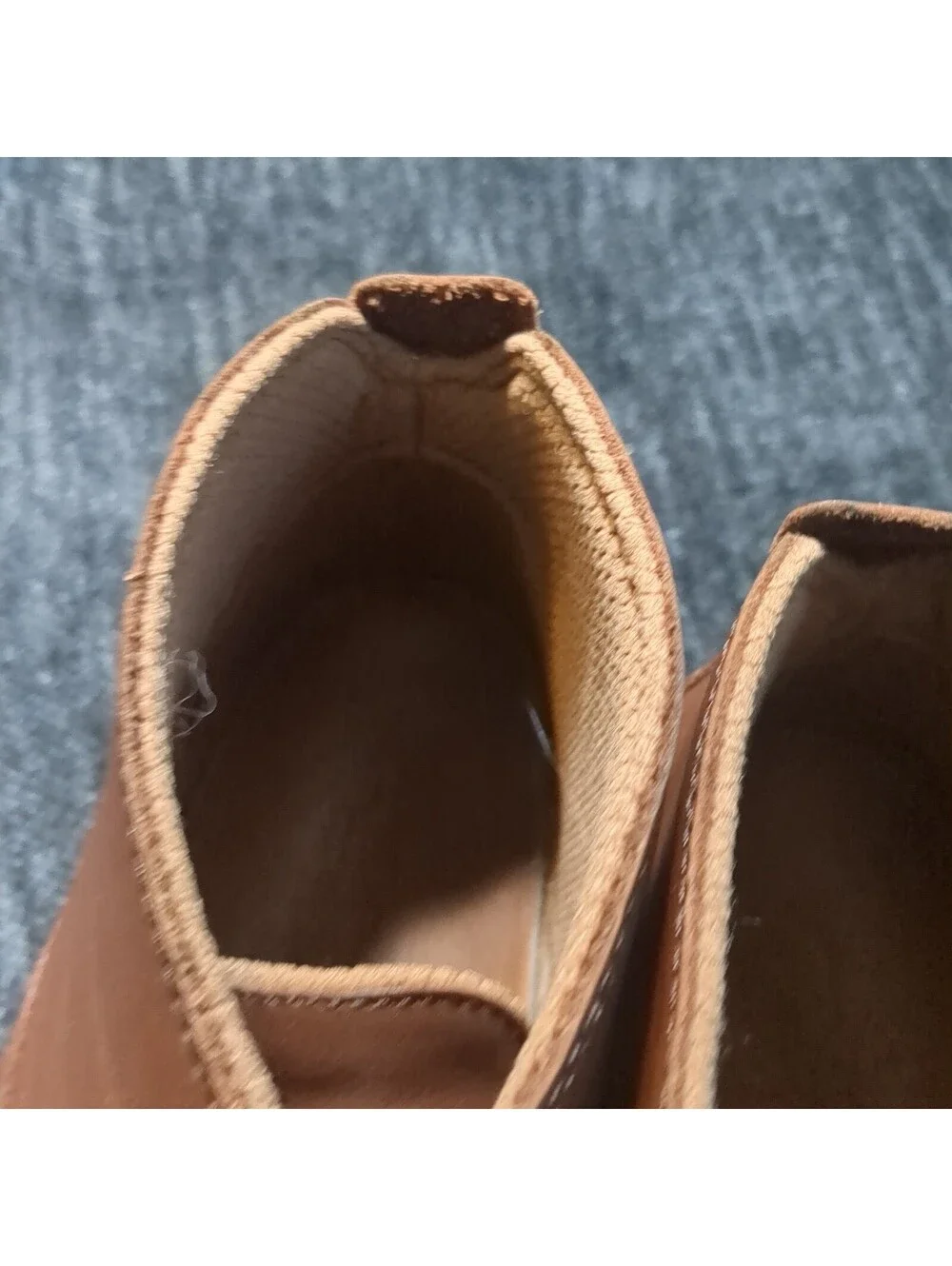 Kuru Draft Aalto Mens 11 Brown Leather Orthopedic Chukka Boots Lace Up